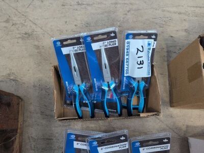 6 x Long Nose Pliers