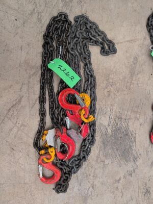 2 x 2.4m Lifting Chains with Choker