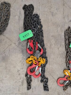 2 x 2.4m Lifting Chains with Choker