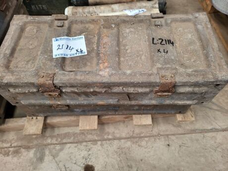 4x Millitary Amo Cases