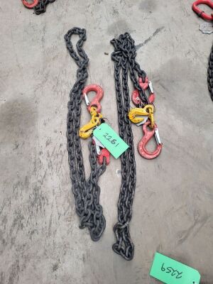 2 x 2.4m Lifting Chains with Choker