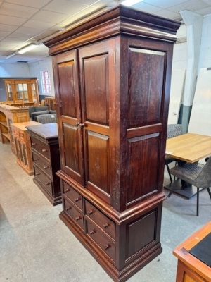 Tall Dresser & 3 Drawer Cabinet
