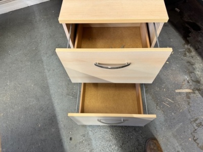 Office Desk with Pedestal  - 3