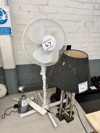 2x Lamps & 2x Fans