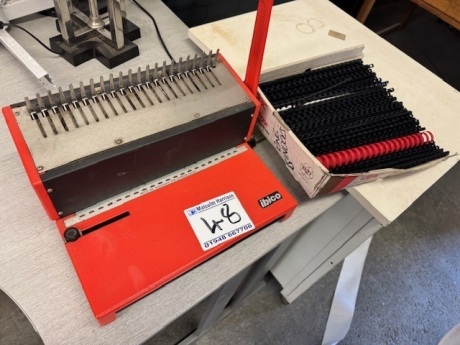 Ibico Ring Binding Machine & Ring Binders