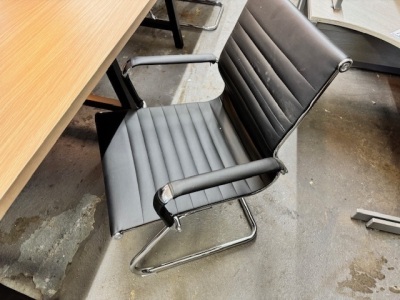 Meeting Room Table & 2x Chairs - 2