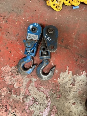 2x 2ton Pulleys