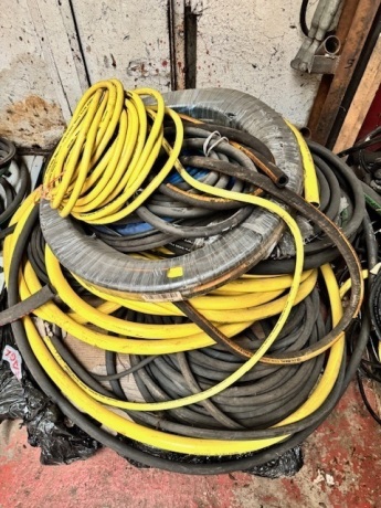 Pallet of Various Sized Hose