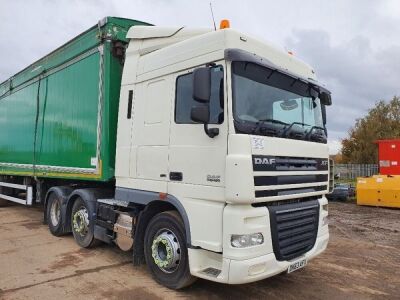 2013 DAF XF105 460 6x2 Midlift Tractor Unit