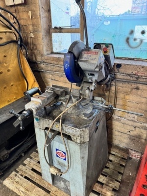 Thomas 315 Supercut Metal Chop Saw & Stand