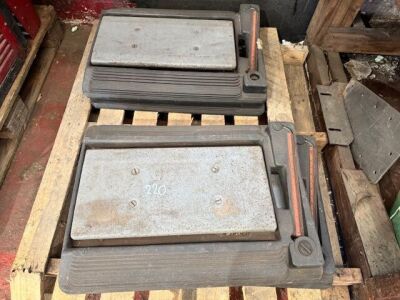 4x Vehicle Weighing Scales