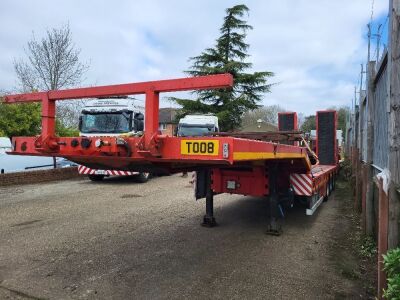 2017 Gurlesenyil Triaxle 60ft Extender Stepframe Low Loader  - 2