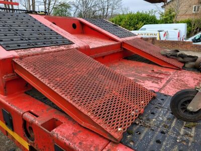 2017 Gurlesenyil Triaxle 60ft Extender Stepframe Low Loader  - 9