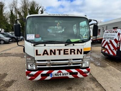2014 Isuzu Forward N75.190 4x2 Crew Cab Tilt & Slide Spec Lift Recovery Truck - 5
