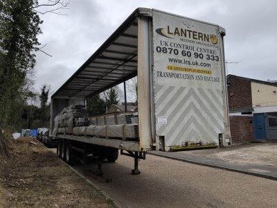 1989 SDC Triaxle Curtainside Trailer