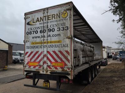 1989 SDC Triaxle Curtainside Trailer - 3
