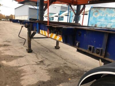 2005 SDC Triaxle Sliding Skeletal Trailer - 11