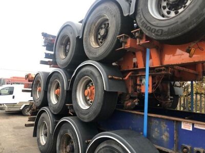 2005 SDC Triaxle Sliding Skeletal Trailer - 18