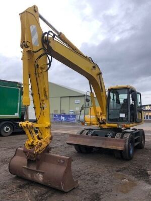 1998 Komatsu PW170 ES-6K Wheeled Excavator