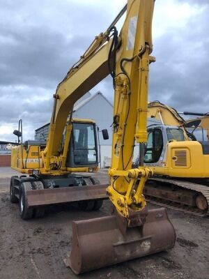 1998 Komatsu PW170 ES-6K Wheeled Excavator - 2