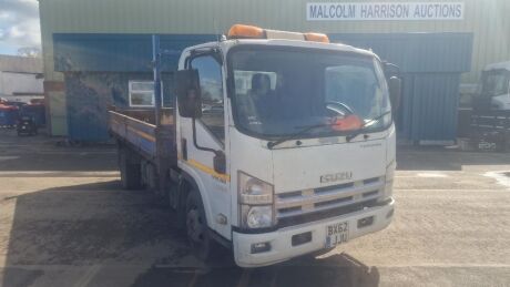 2012 Isuzu NPR-7 4x2 Tarmac Dropside Tipping Body Rigid
