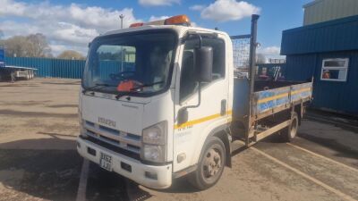 2012 Isuzu NPR-7 4x2 Tarmac Dropside Tipping Body Rigid - 2