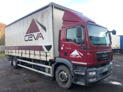 2014 MAN TGM 18 250 4x2 Curtainsider