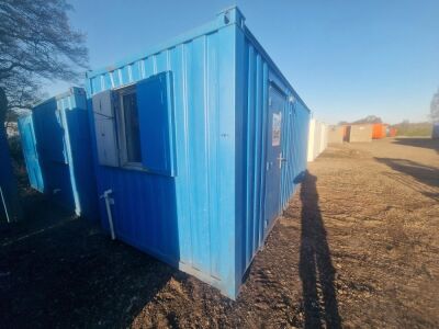 20ft x 8ft Site Cabin