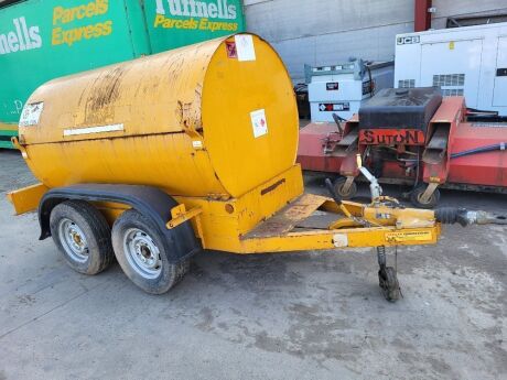 Towable Tandem Axle Drawbar Bunded Fuel Bowser