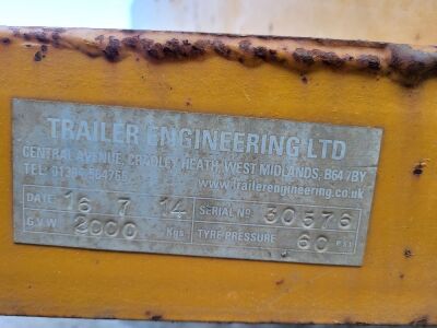 Towable Tandem Axle Drawbar Bunded Fuel Bowser - 5