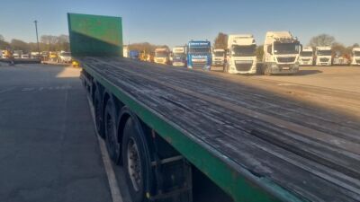 2001 M&G FAC27H Triaxle Flat Trailer - 4