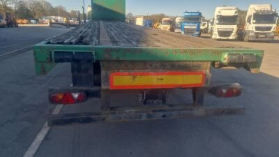 2001 M&G FAC27H Triaxle Flat Trailer - 5