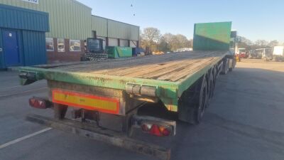2001 M&G FAC27H Triaxle Flat Trailer - 6