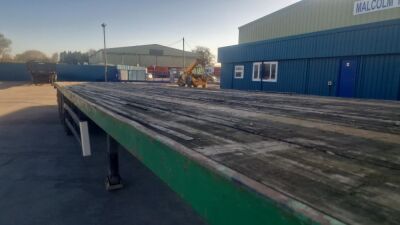 2001 M&G FAC27H Triaxle Flat Trailer - 12