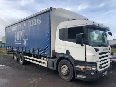 2005 Scania P310 6x2 Rear Lift Curtainsider