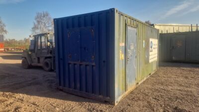 20ft x 8ft 50/50 Split Office/Store