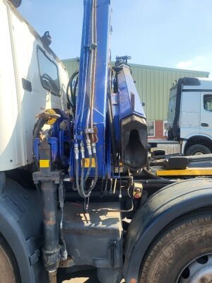 2011 Scania P400 8x2 Rearlift Crane Hook Loader - 15