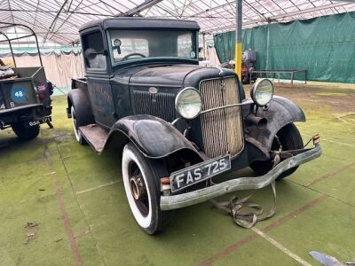1934 Ford V8 Pick Up Truck