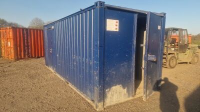 20ft x 8ft 50/50 Split Office/Store