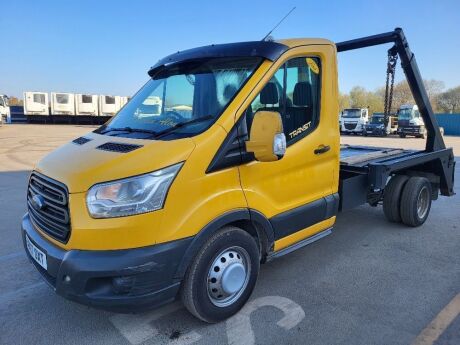 2017 Ford Transit 4x2 Telescopic Skip Loader