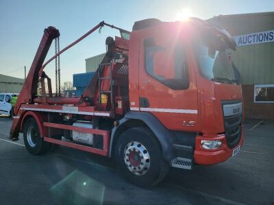 2015 DAF LF220 4x2 Euro 6 Telescopic Skip Loader - 2