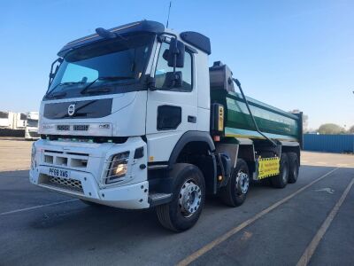 2019 Volvo FMX 410 8x4 X-High B-Ride Steel Body Tipper