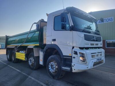 2019 Volvo FMX 410 8x4 X-High B-Ride Steel Body Tipper - 2