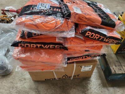 Qty of Hi Vis Boiler Suits Various Sizes 