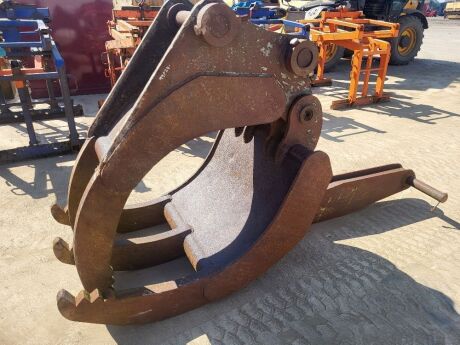 Mechanical Grab To Suit Excavator - 80mm Pins
