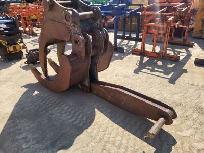 Mechanical Grab To Suit Excavator - 80mm Pins - 4