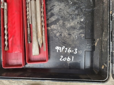 Dewalt 240V SDS Drill & Hammer c/w Bits - 2