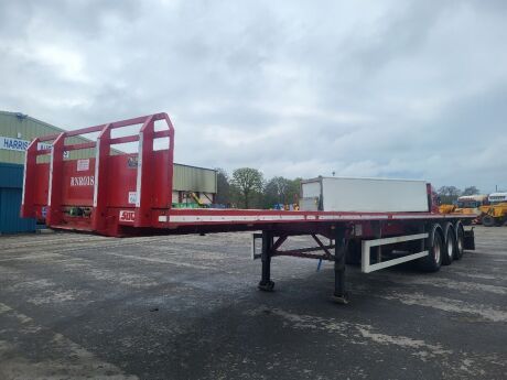 2013 SDC Triaxle Flat Trailer