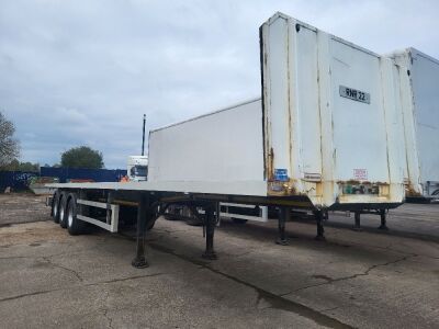 2015 Montracon Triaxle Flat Trailer