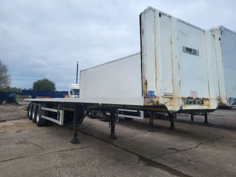 2015 Montracon Triaxle Flat Trailer